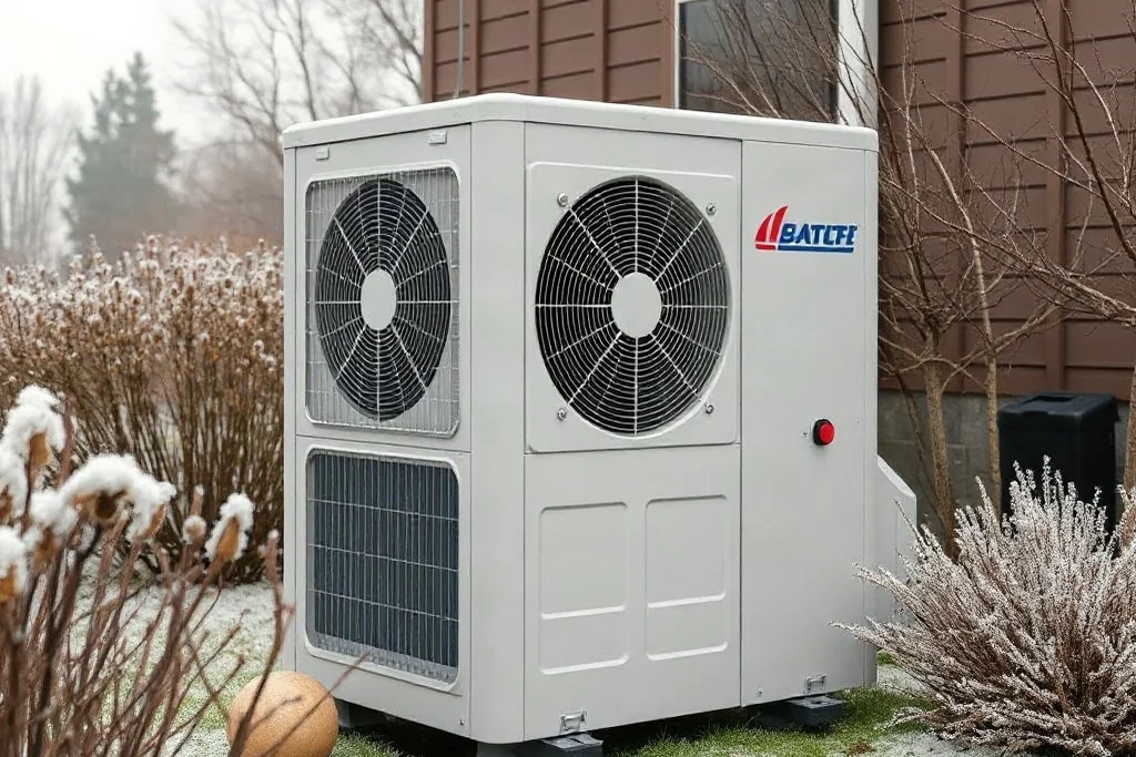 Heat pump iced up in winter: normal defrost or a fault?