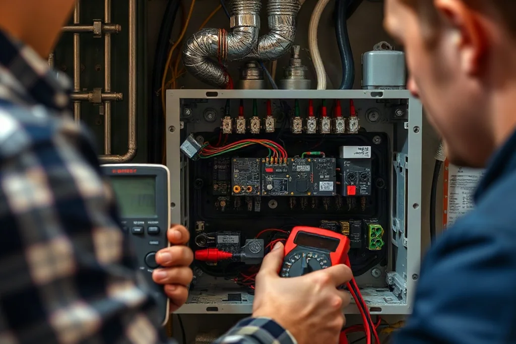 What a professional tune-up visit includes, step by step